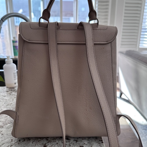 Kate Spade Ivory Leather Backpack - Picture 3 of 4